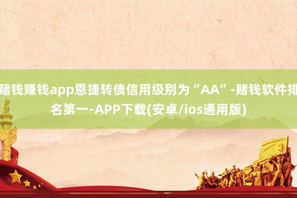 赌钱赚钱app恩捷转债信用级别为“AA”-赌钱软件排名第一-APP下载(安卓/ios通用版)