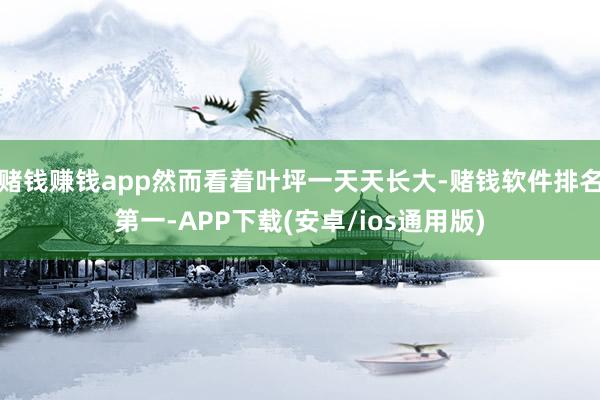 赌钱赚钱app然而看着叶坪一天天长大-赌钱软件排名第一-APP下载(安卓/ios通用版)